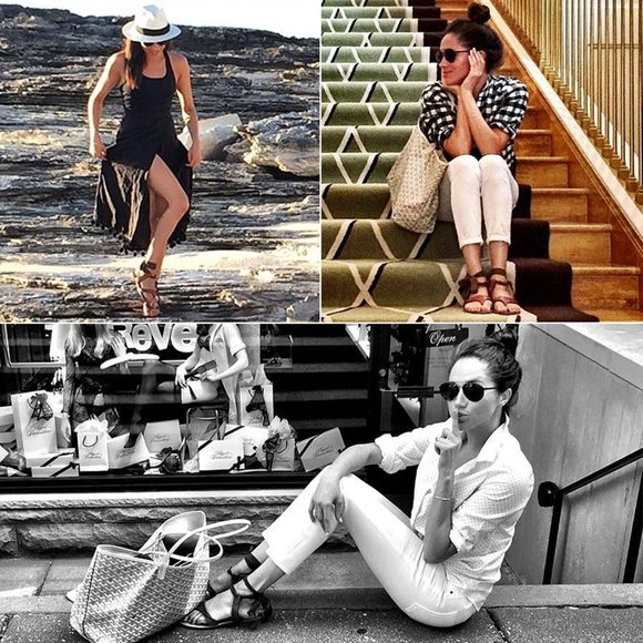 Sarah Flint Gold and Silver Sandals - Picture 2 of 6